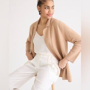 NWT J. Crew sweater blazer